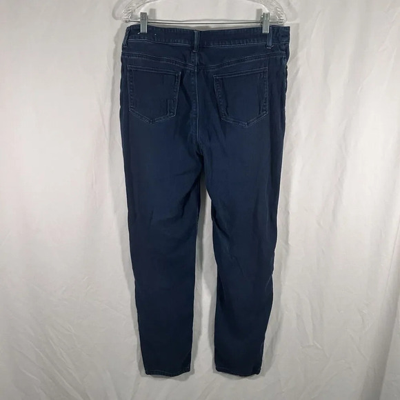 Chico's Jeggings Women's 6 Dark Wash Blue Pull On Stretchy Mid Rise Cotton - Picture 7 of 10